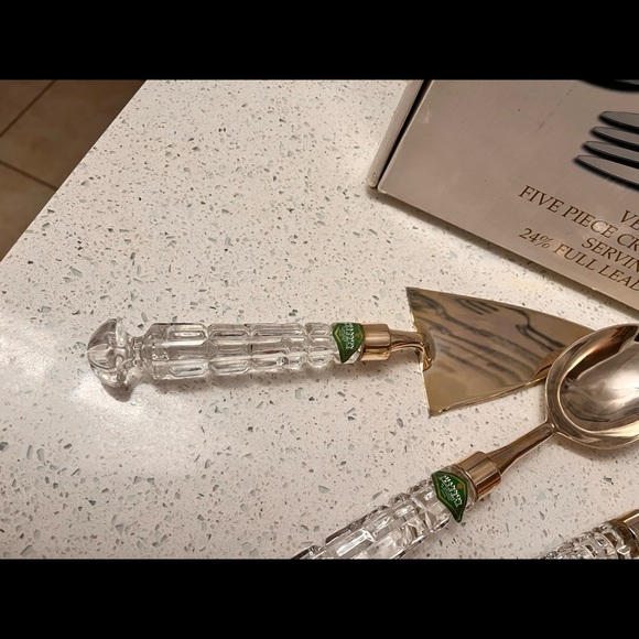 Cristal and silver 💖💖Beautiful real crystal and silver coated. - Picture 3 of 8